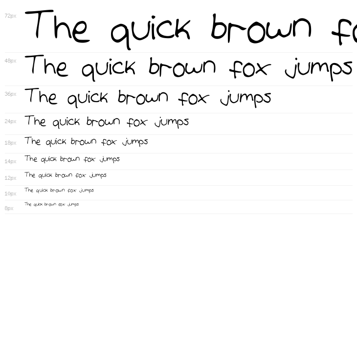 IzzysHandwriting Waterfall