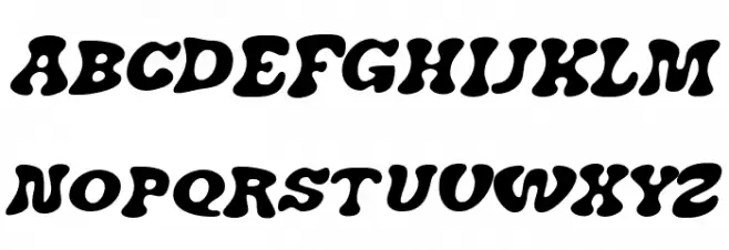 J. Airplane swash Italic フォント 大文字