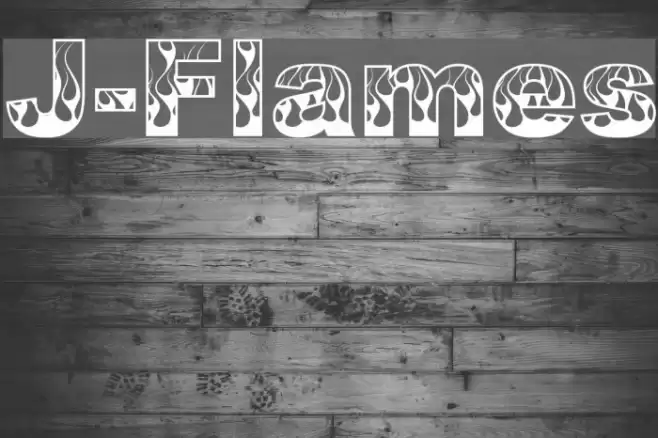 J-Flames Fonte examples