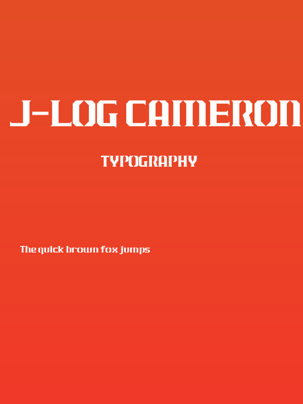 J-LOG Cameron Edge Normal Poster