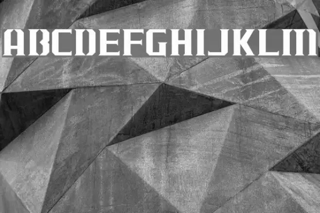 J-LOG Cameron Edge Normal Font examples