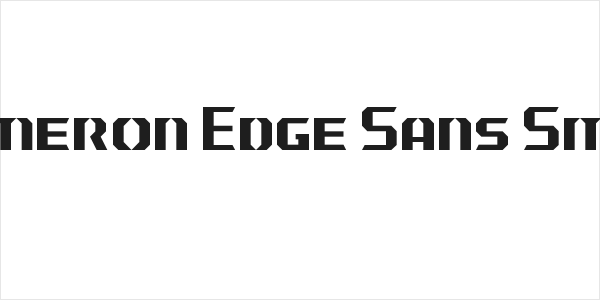 J-LOG Cameron Edge Sans Small Caps Logo