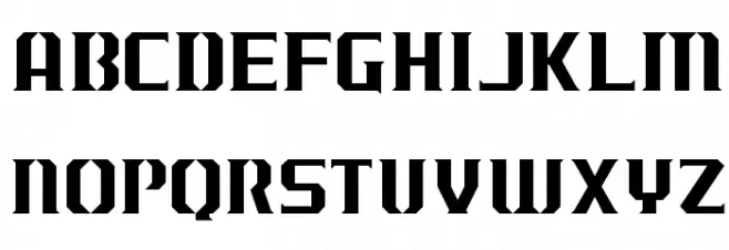 J-LOG Cameron Edge Serif Small Caps Fonte MAIÚSCULAS
