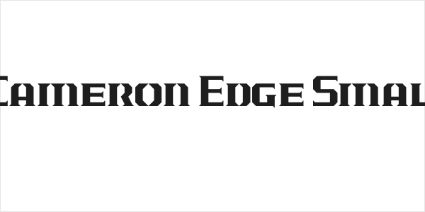 J-LOG Cameron Edge Small Caps Logo