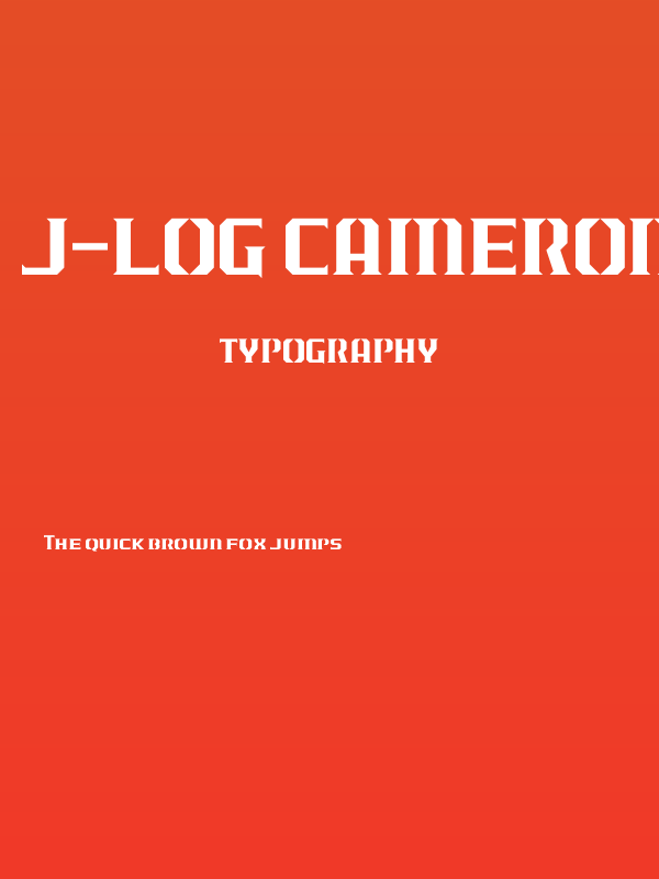 J-LOG Cameron Edge Small Caps Poster