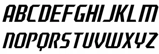 J-LOG Razor Edge Sans Small Caps Italic Fuentes MAYÚSCULAS