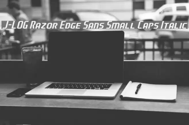 J-LOG Razor Edge Sans Small Caps Italic フォント examples