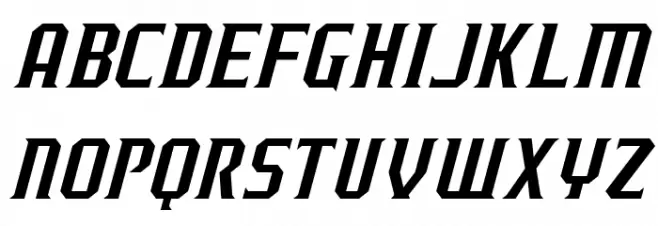 J-LOG Razor Edge Serif Small Caps Italic フォント 大文字
