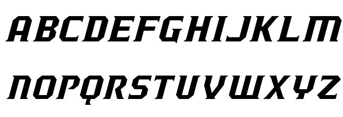 J-LOG Razor Edge Serif Small Caps Italic Font LOWERCASE