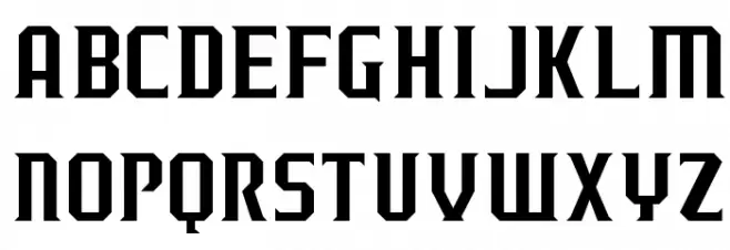 J-LOG Razor Edge Serif Small Caps Polices MAJUSCULES