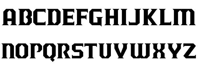 J-LOG Razor Edge Small Caps Шрифта строчной