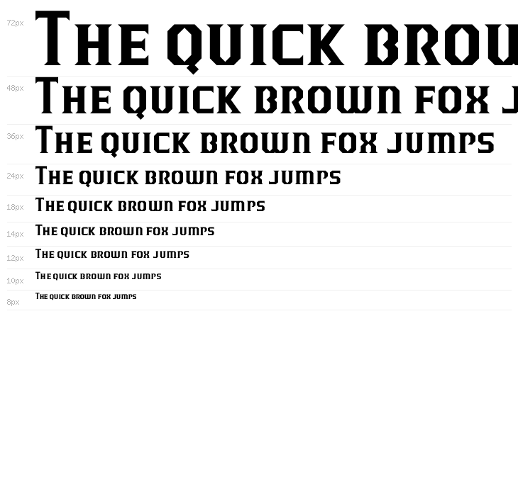 J-LOG Razor Edge Small Caps Waterfall