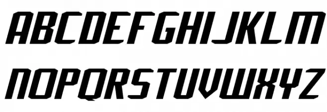 J-LOG Rebellion Sans Normal Italic Schriftart Groß