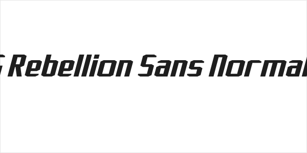 J-LOG Rebellion Sans Normal Italic Logo