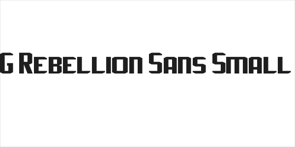 J-LOG Rebellion Sans Small Caps Logo