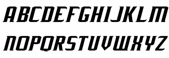 J-LOG Rebellion Serif Normal Italic フォント 大文字