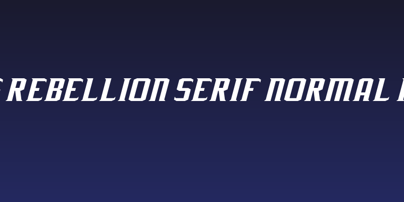 J-LOG Rebellion Serif Normal Italic Social Header