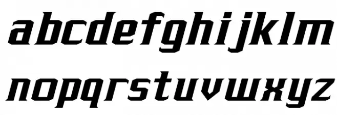 J-LOG Rebellion Serif Normal Italic フォント 小文字