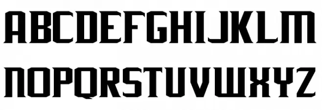 J-LOG Rebellion Serif Normal Font Litere mari
