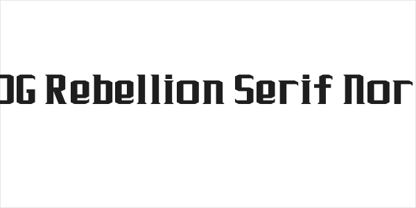 J-LOG Rebellion Serif Normal Logo