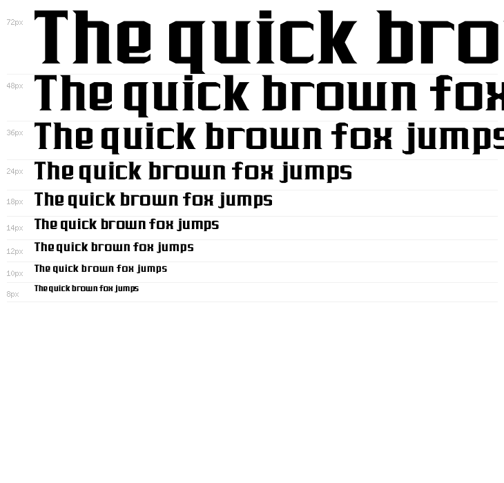 J-LOG Rebellion Serif Normal Waterfall