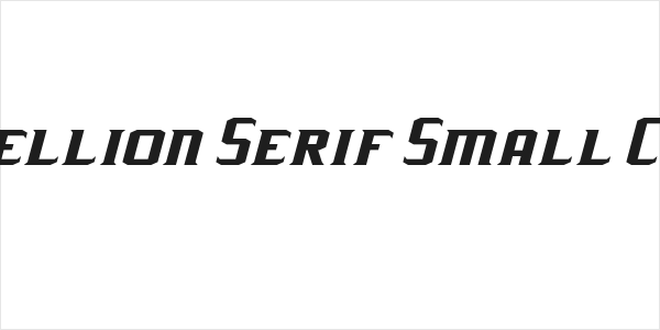 J-LOG Rebellion Serif Small Caps Italic Logo