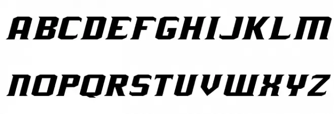 J-LOG Rebellion Serif Small Caps Italic Font Litere mici