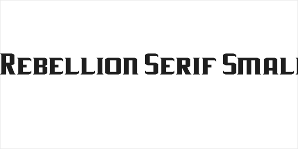 J-LOG Rebellion Serif Small Caps Logo