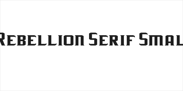 J-LOG Rebellion Serif Small Caps Logo
