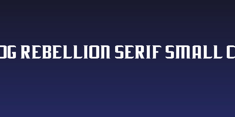 J-LOG Rebellion Serif Small Caps Social Header