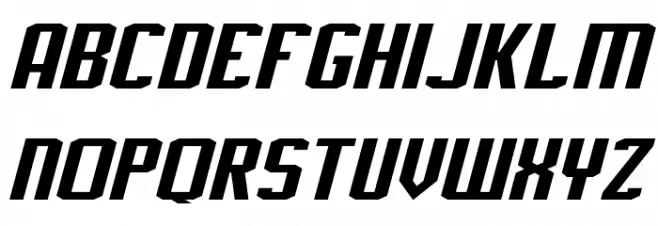 J-LOG Rebellion Slab Sans Small Caps Italic Шрифта ВЕРХНИЙ