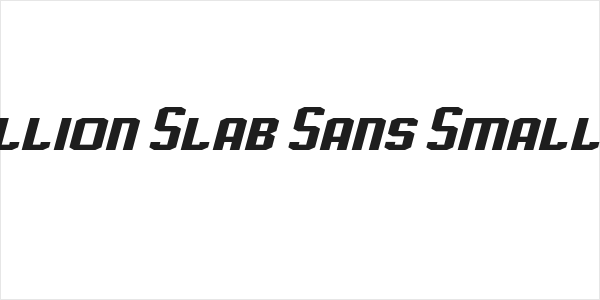 J-LOG Rebellion Slab Sans Small Caps Italic Logo