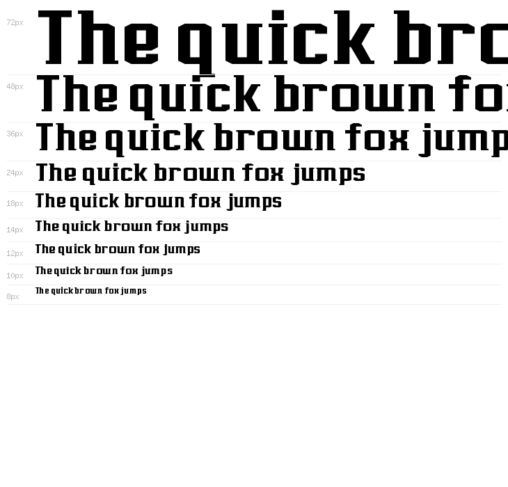 J-LOG Rebellion Slab Serif Normal Waterfall