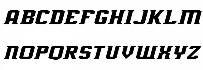 J-LOG Rebellion Slab Serif Small Caps Italic Schriftart Kleinbuchstaben