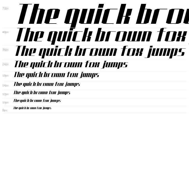 J-LOG Starkwood Sans Normal Italic Waterfall