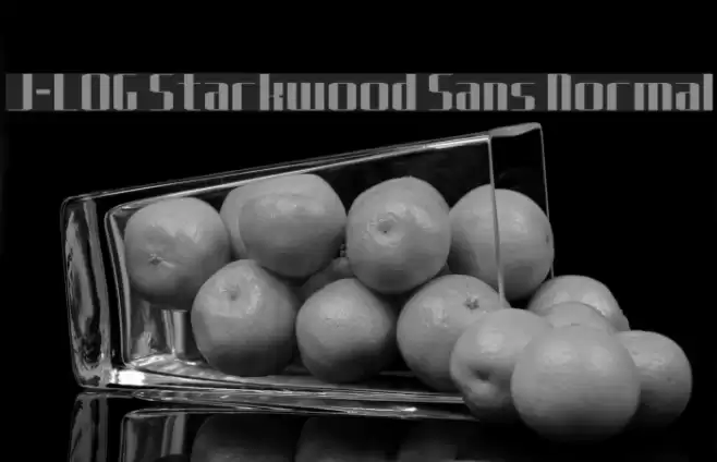 J-LOG Starkwood Sans Normal Шрифта examples