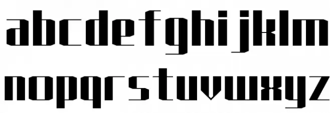 J-LOG Starkwood Sans Normal Шрифта строчной