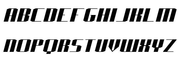 J-LOG Starkwood Sans Small Caps Italic Font LOWERCASE