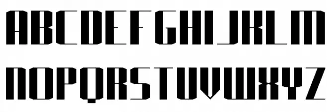 J-LOG Starkwood Sans Small Caps Schriftart Groß