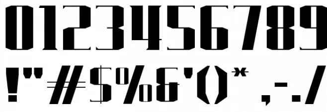 J-LOG Starkwood Serif Normal Шрифта ДРУГИЕ символов