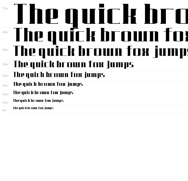 J-LOG Starkwood Serif Normal Waterfall