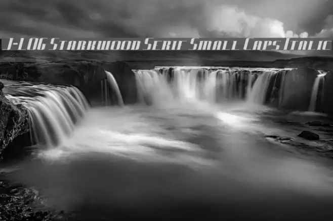 J-LOG Starkwood Serif Small Caps Italic フォント examples