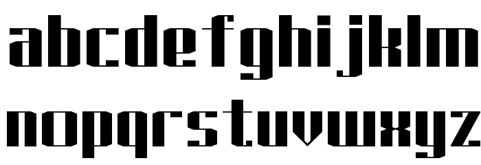 J-LOG Starkwood Slab Sans Normal フォント 小文字