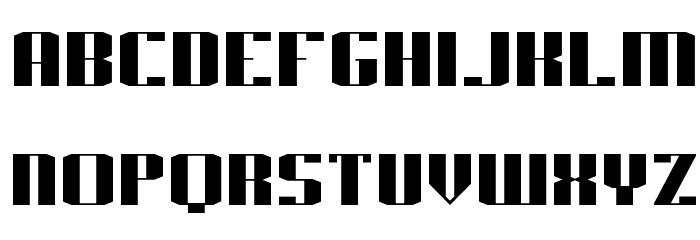 J-LOG Starkwood Slab Sans Small Caps Font LOWERCASE