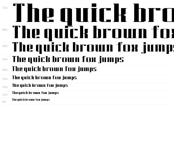 J-LOG Starkwood Slab Serif Normal Waterfall