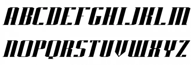 J-LOG Starkwood Slab Serif Small Caps Italic Fonte MAIÚSCULAS