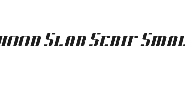 J-LOG Starkwood Slab Serif Small Caps Italic Logo