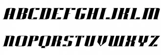 J-LOG Starkwood Slab Serif Small Caps Italic Schriftart Kleinbuchstaben