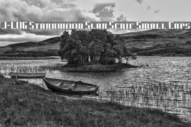 J-LOG Starkwood Slab Serif Small Caps フォント examples