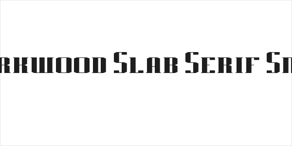 J-LOG Starkwood Slab Serif Small Caps Logo